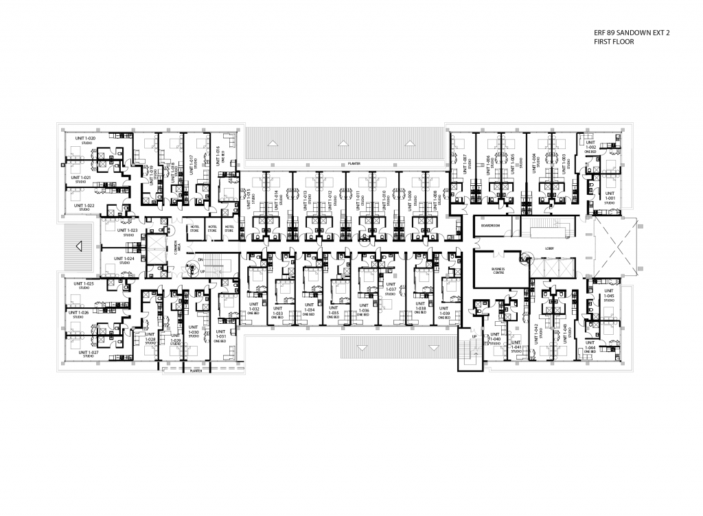 2018-1881 Erf 89 Sandown - SAB REV64 - Sheet - S-202 - FIRST FLOOR PLAN